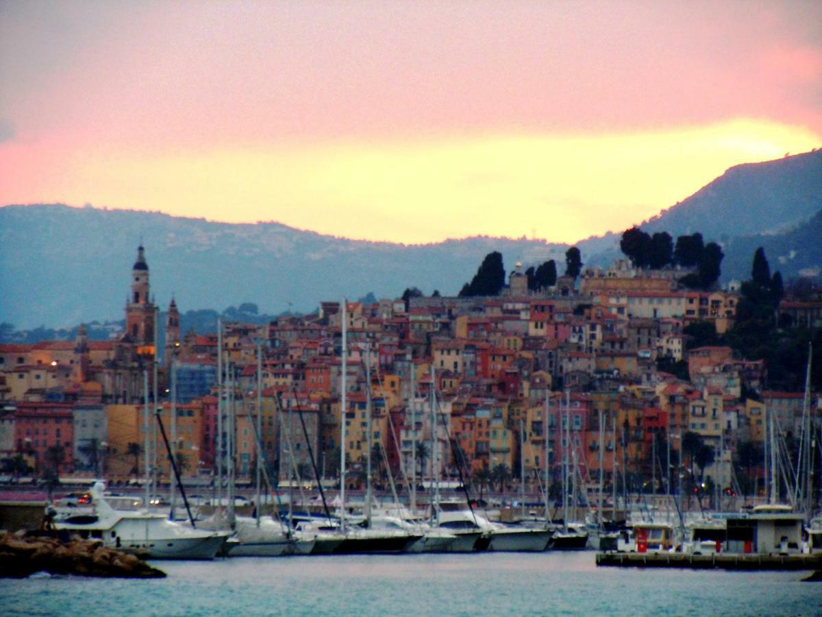 Résidence Le Méditerranée Menton Exterior foto